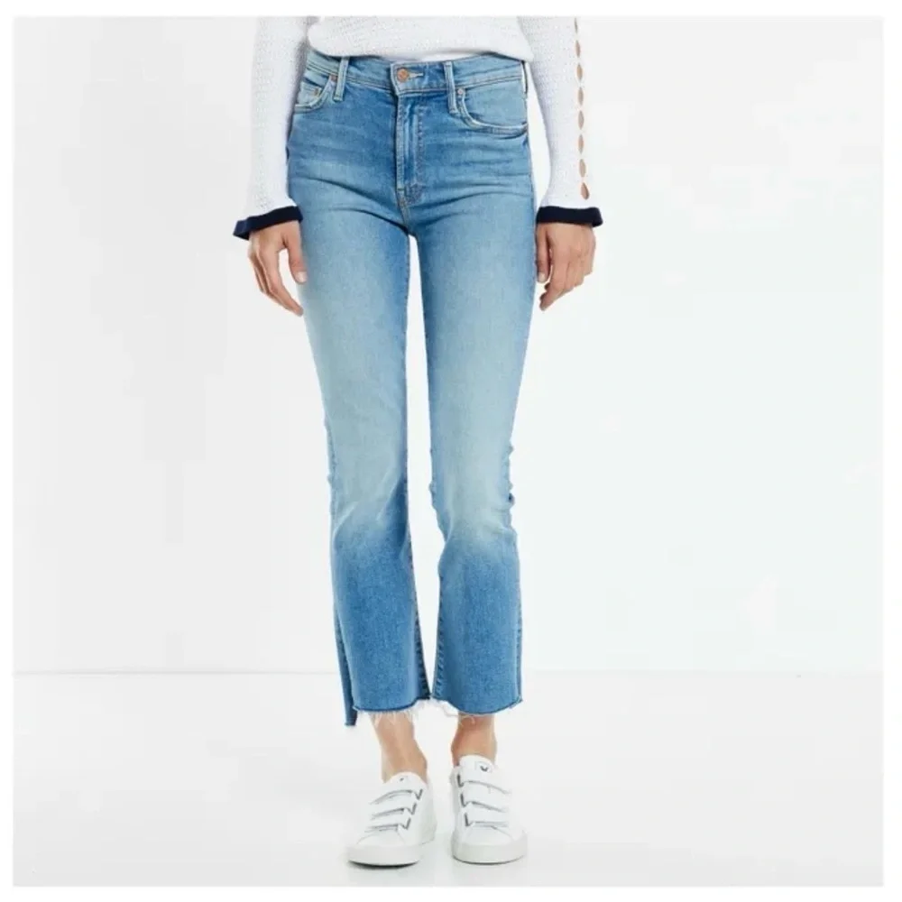 Mother - Insider Crop Step Fray jeans - Shoot To Thrill